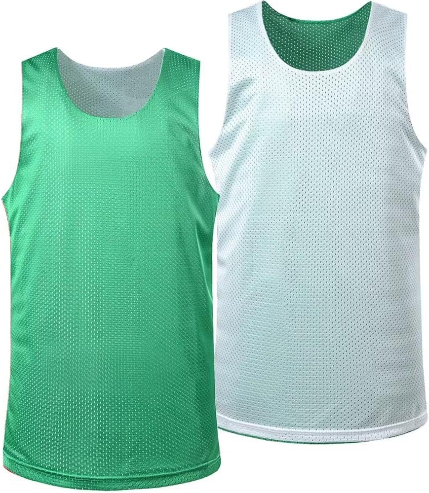 Men's Reversible Basketball Jersey Blank Mensh Jersey Team Uniform Custom Basketball Shirts XS-XXL - Image 8