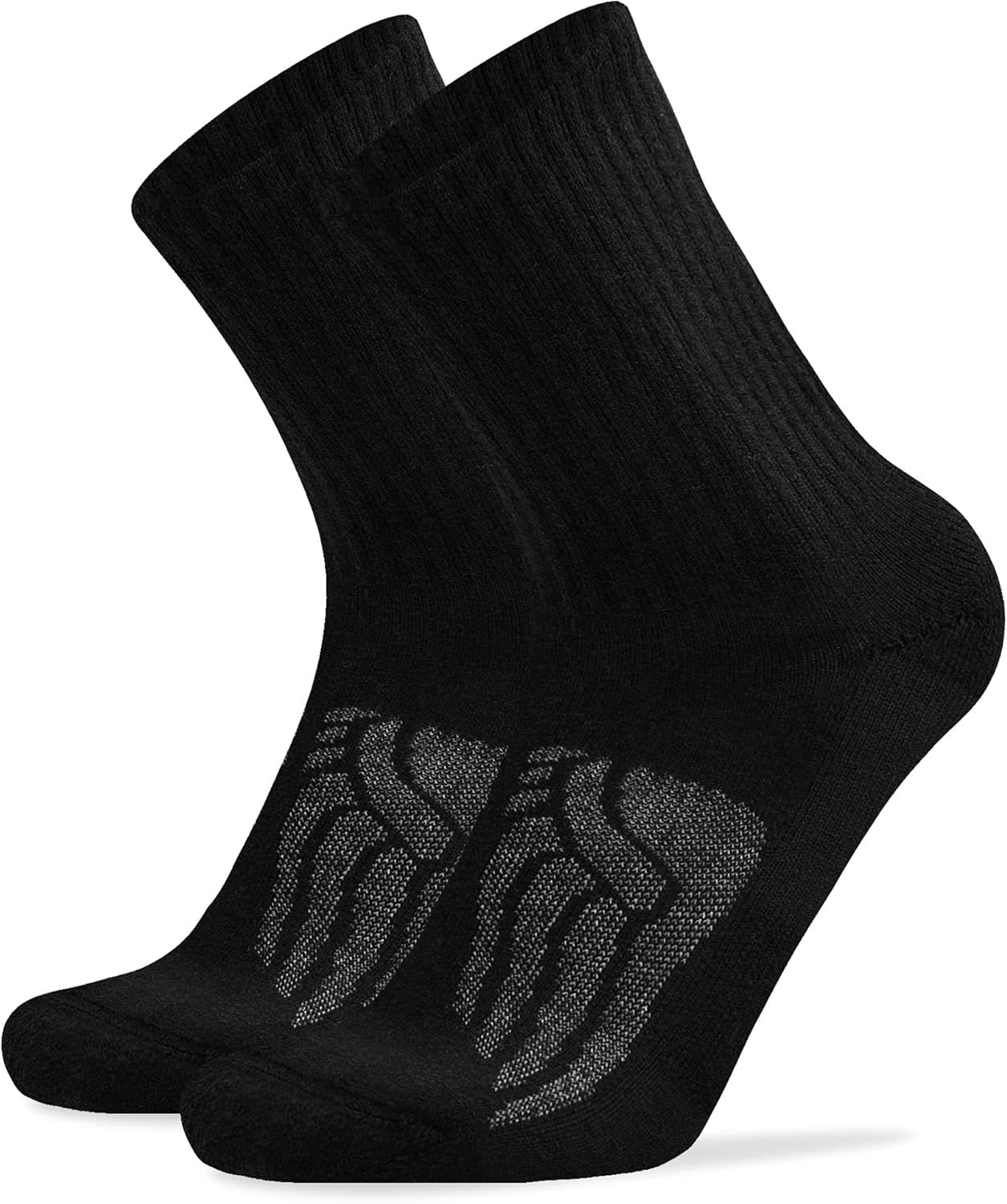 Socks Daze Merino Wool Cushioned Hiking Socks for Men Women, Warm Crew Walking & Boot Socks for Trekking, Work, Outdoor - Image 7