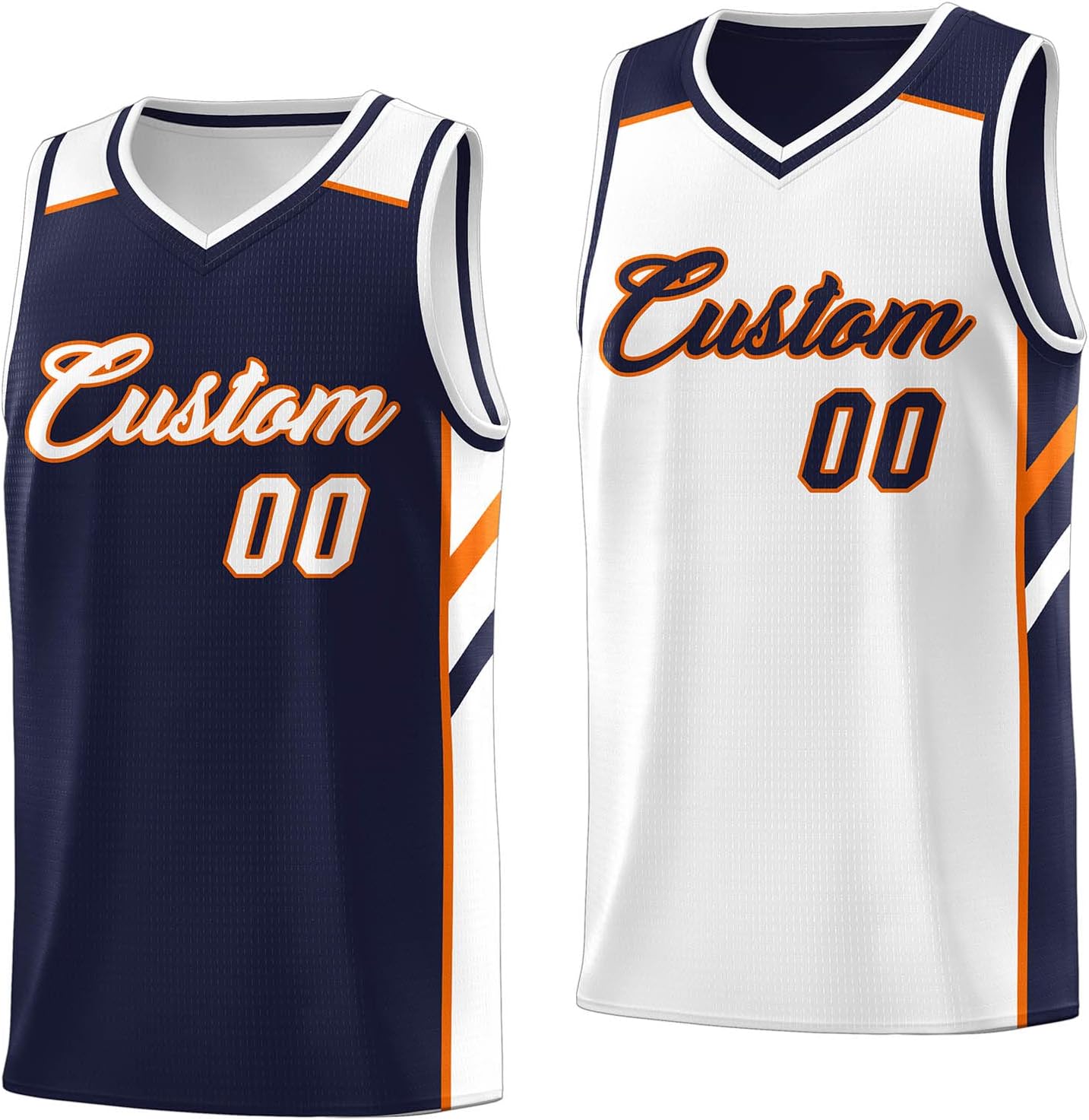 Custom Basketball Jersey - Reversible Sports Vest Add Any Team Name Number Personalized Jersey for Men/Youth - Image 25