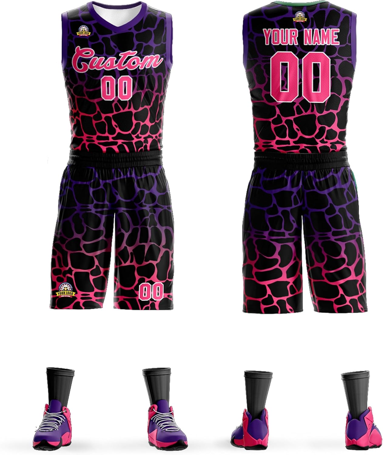 Custom Basketball Jersey Uniform for Men Women Youth Personalized Sportswear Printed Team Name Number Logo - Image 19