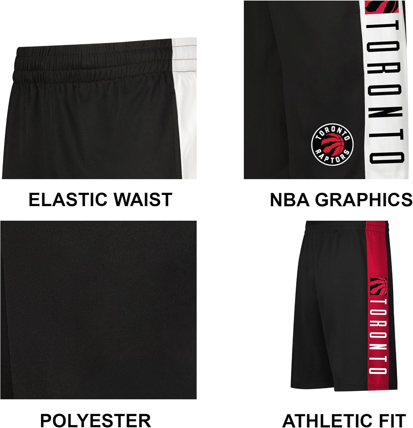 Ultra Game Men's NBA Official Mesh Basketball Shorts - Image 4