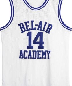 90s The Fresh Prince of Bel Air Academy #14 Jersey Shirt for Men and Women, Unisex Basketball Jersey for Theme Party