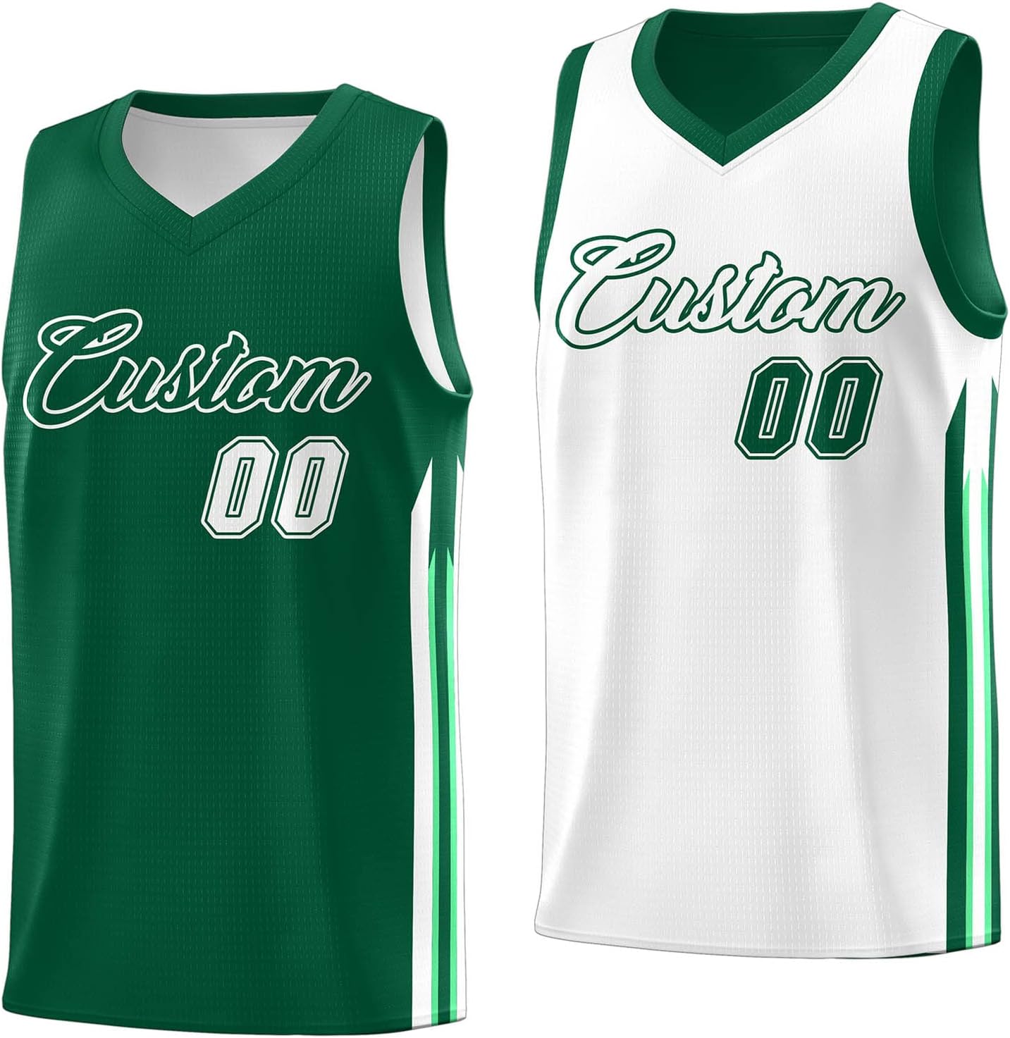 Custom Basketball Jersey - Reversible Sports Vest Add Any Team Name Number Personalized Jersey for Men/Youth - Image 22