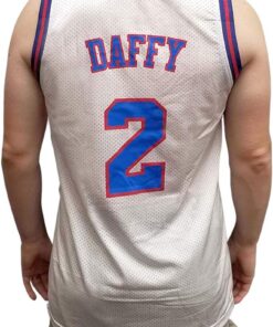 My Party Shirt Daffy #2 White Basketball Jersey