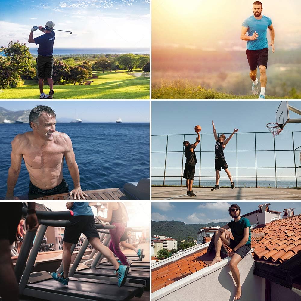 Roadbox Workout Shorts for Men Athletic Gym Running Basketball Quick Dry Short 7 Inch with Pockets for Fitness Sports 2 Pack - Image 5