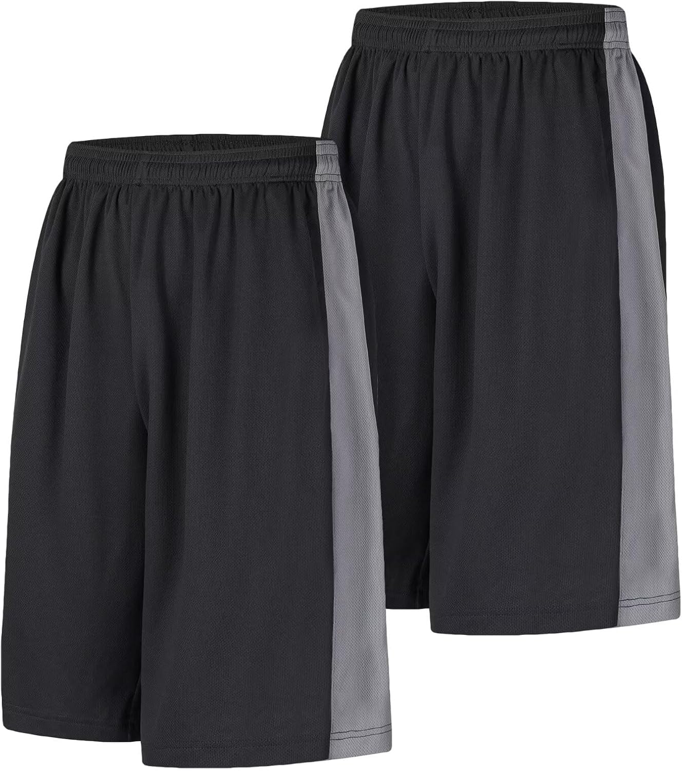 Men's Long Athletic Shorts Basketball Gym Quick Dry Camo Shorts with Pockets - Image 16