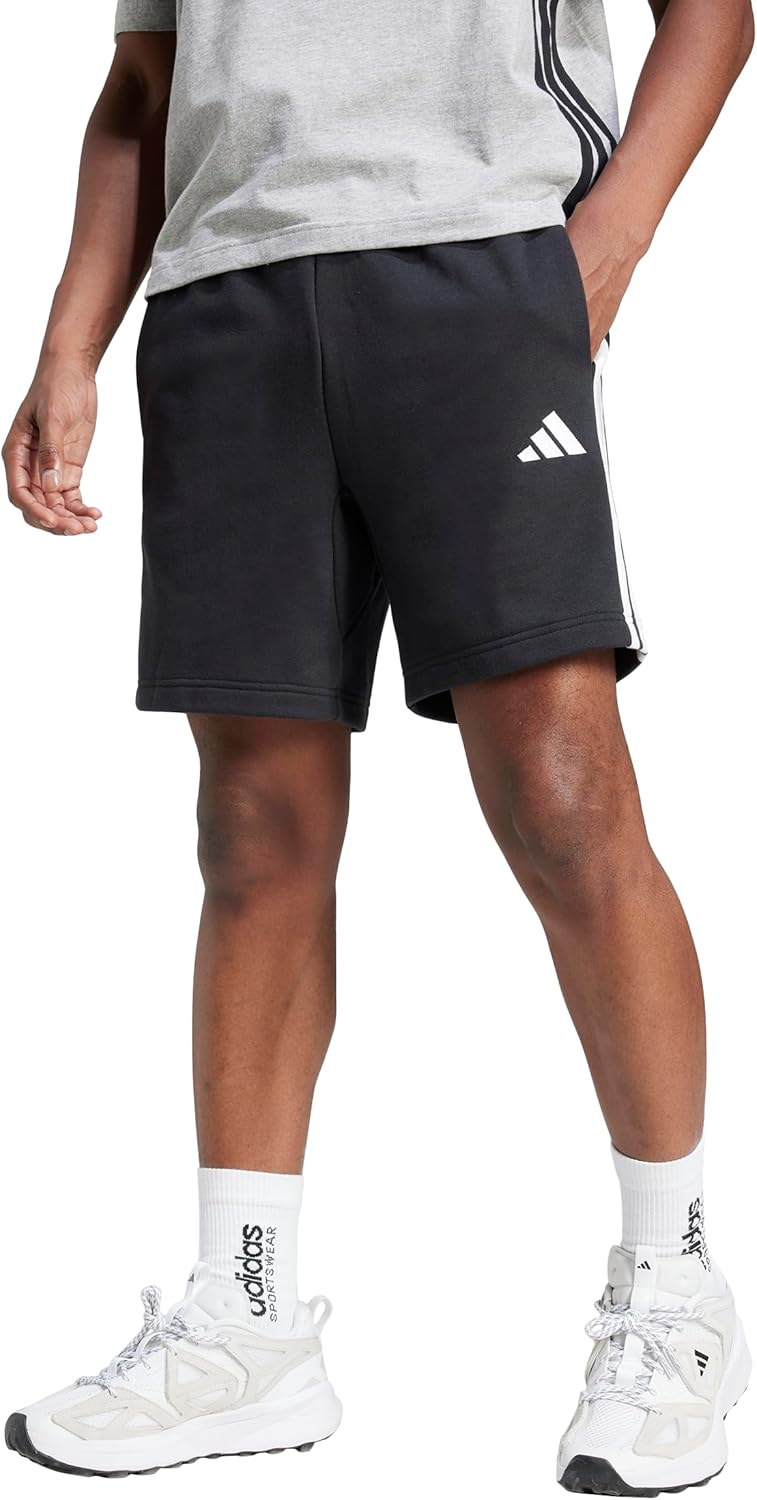 Adidas Men's Essentials 3-Stripes French Terry 7-inch Shorts - Image 8