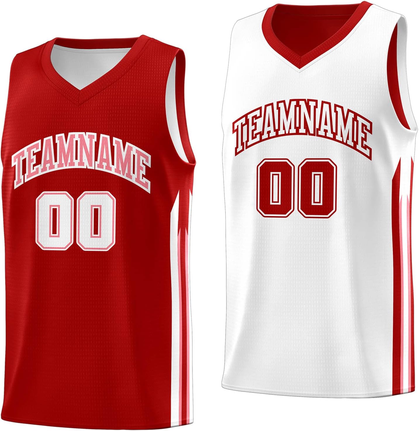 Custom Reversible Basketball Jersey - Personalize Team Uniform Design Your Own Name & Number for Men/Youth - Image 35