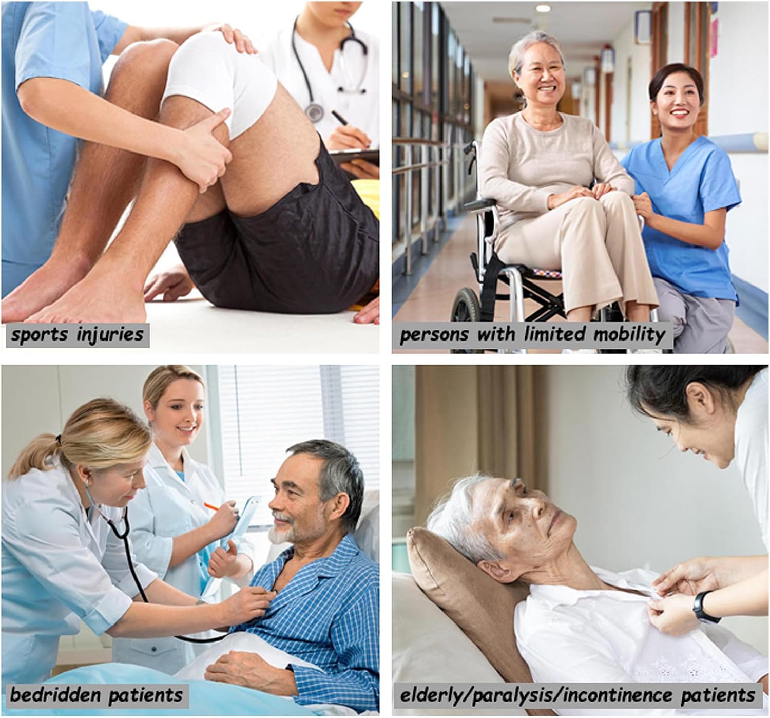 Mens Post Surgery Tearway Pants 2 Side Zippers Basketball Pants Sweatpants - Image 5