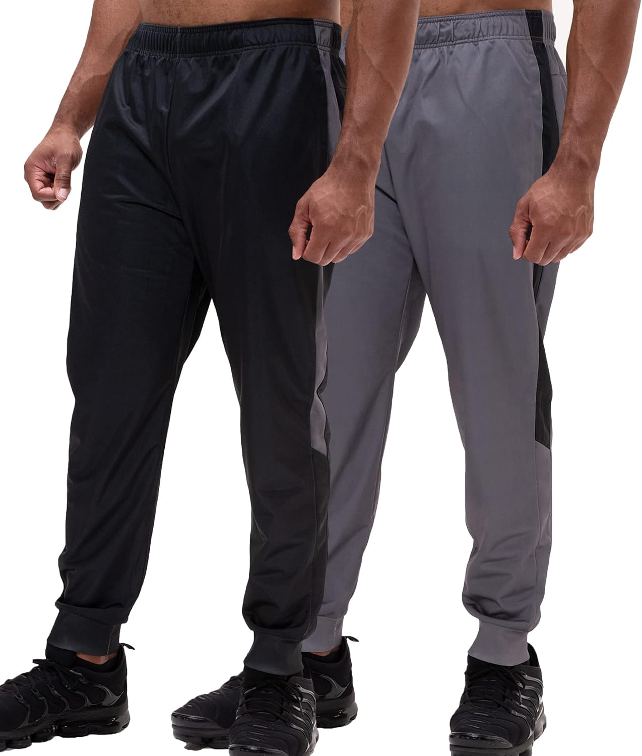 DEVOPS 1 or 2 Pack Men's Active Performance Workout Athletic Training Sweatpants Gymwear - Image 9