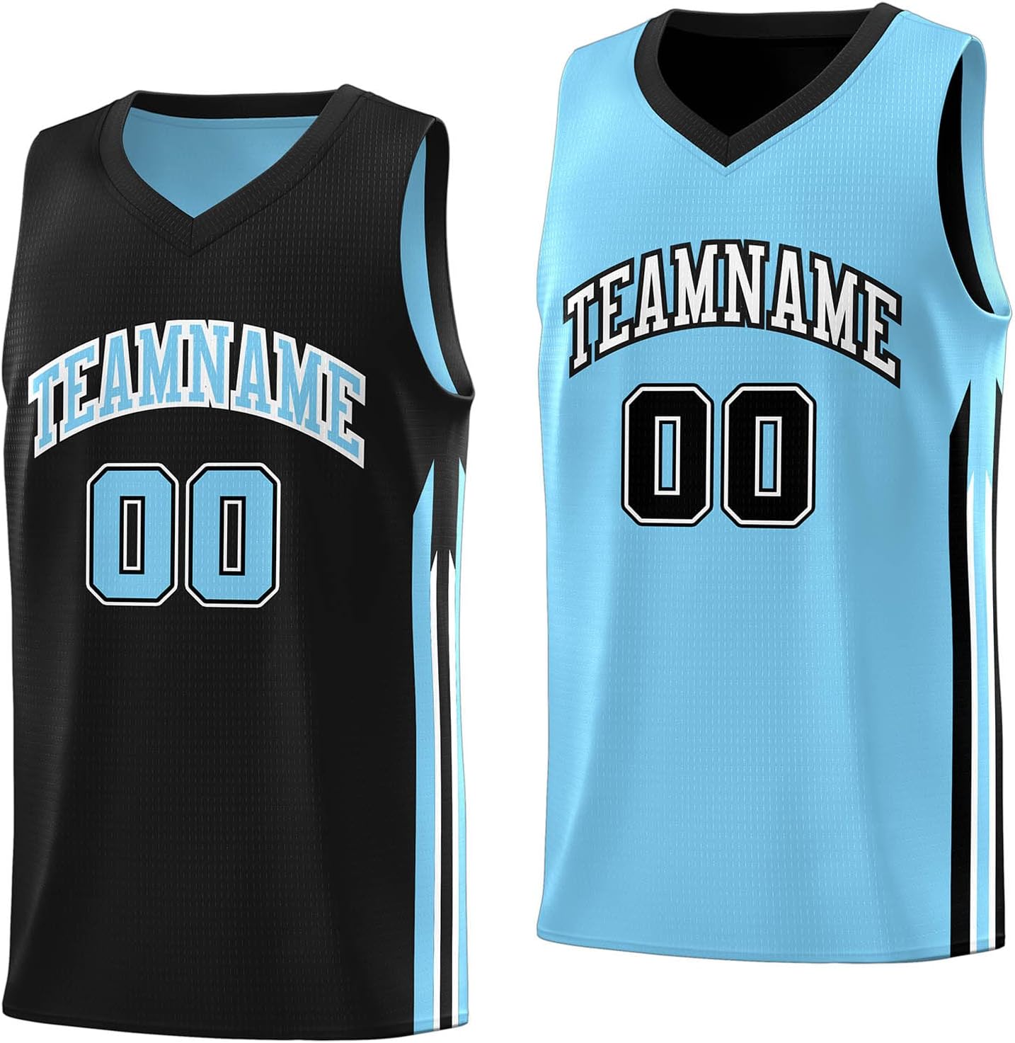 Custom Reversible Basketball Jersey - Personalize Team Uniform Design Your Own Name & Number for Men/Youth - Image 9