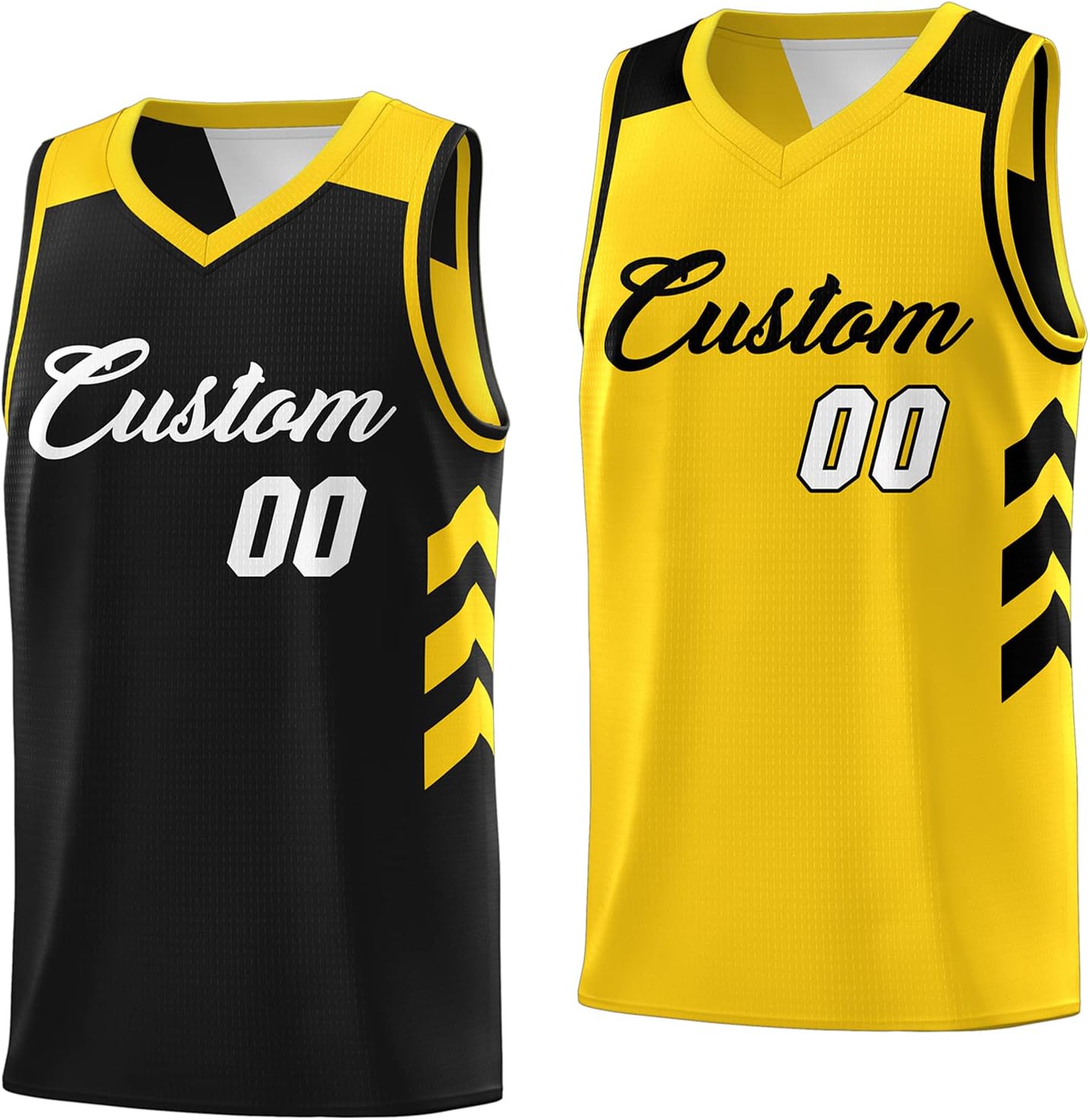 Custom Basketball Jersey - Reversible Sports Vest Add Any Team Name Number Personalized Jersey for Men/Youth - Image 15