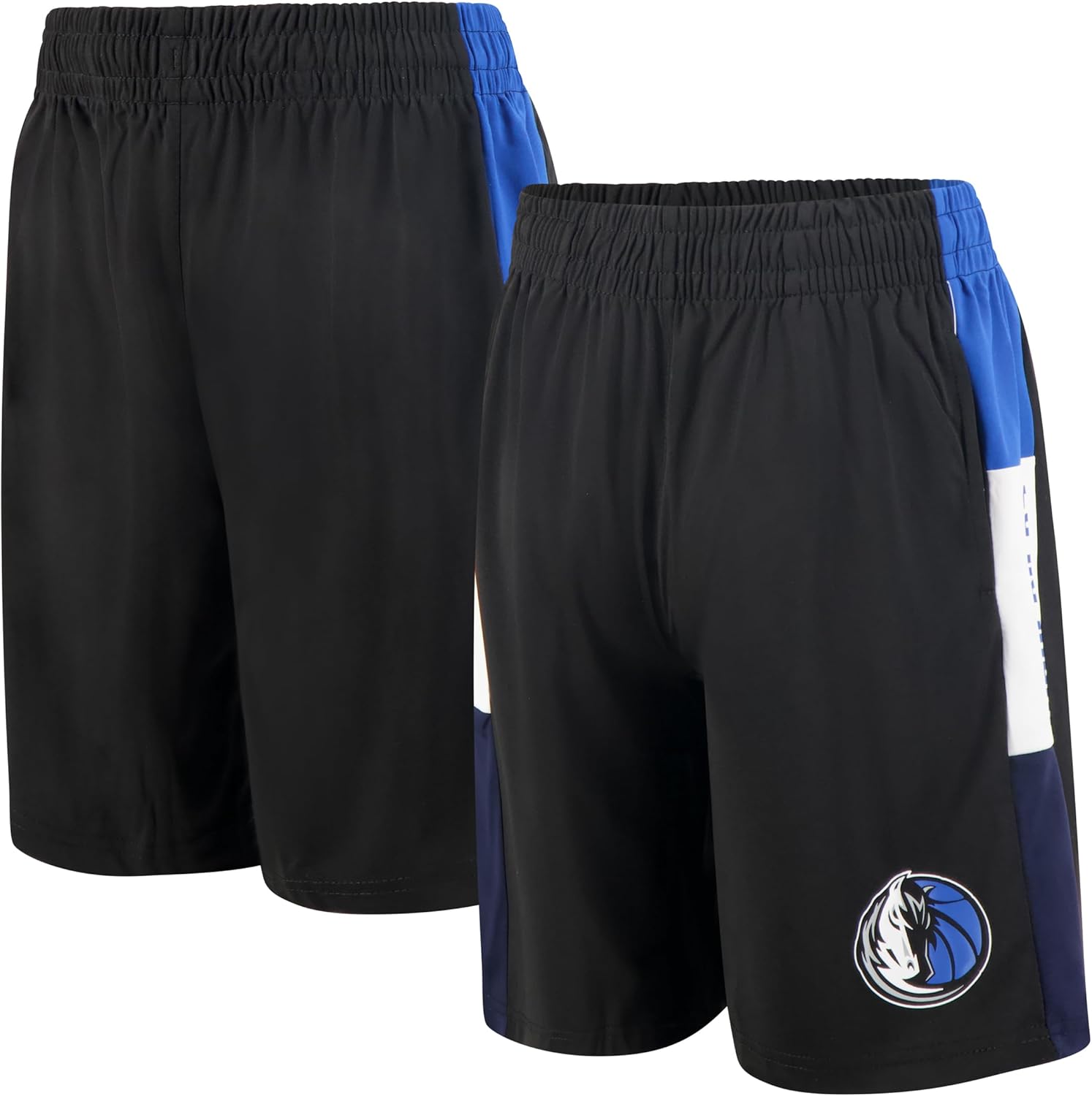 Ultra Game NBA Boys NBA Official Color-Blocked Basketball Shorts