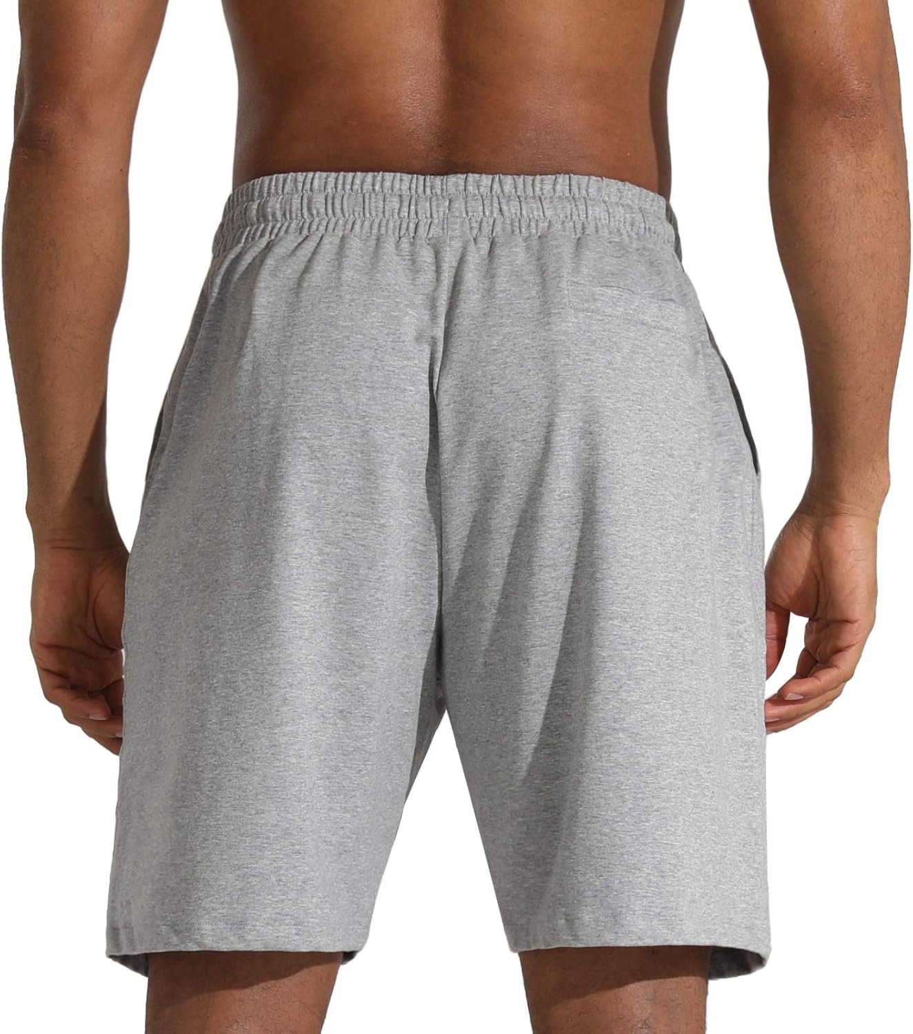 Men's Lounge Shorts with Deep Pockets Loose-fit Jersey Shorts for Running,Workout,Training, Basketball - Image 3
