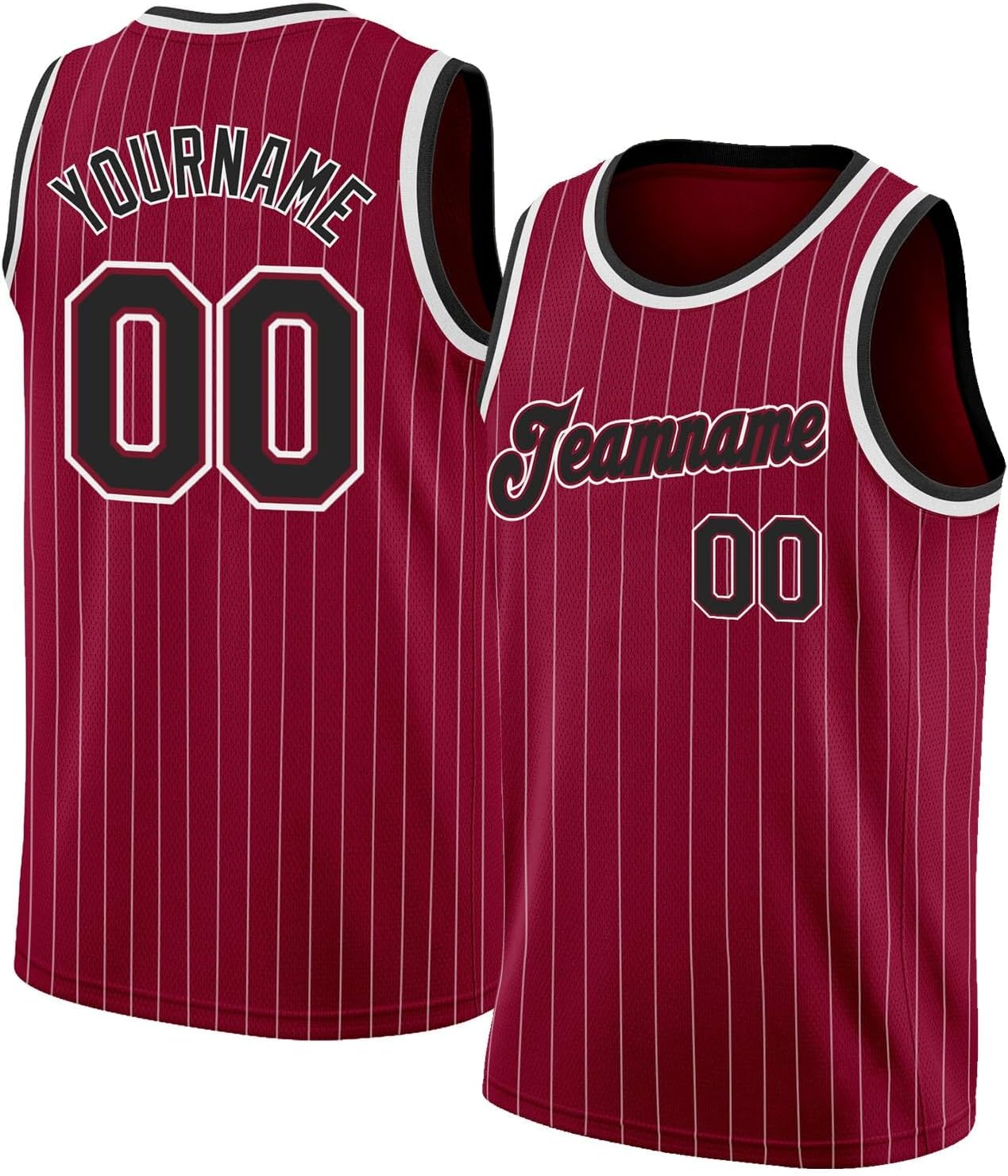 Custom Name Team Name Number Black Royal-Orange Authentic Throwback Basketball Jersey, Personalized Uniform Basketball Shirt - Image 25