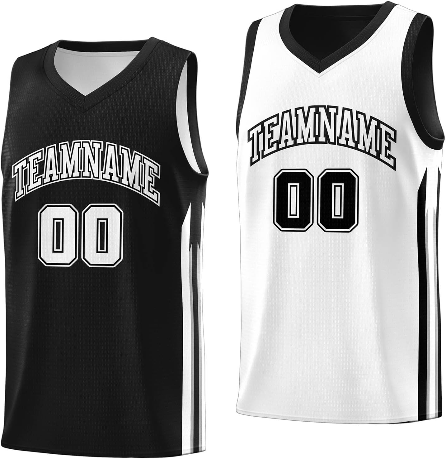 Custom Reversible Basketball Jersey - Personalize Team Uniform Design Your Own Name & Number for Men/Youth - Image 13