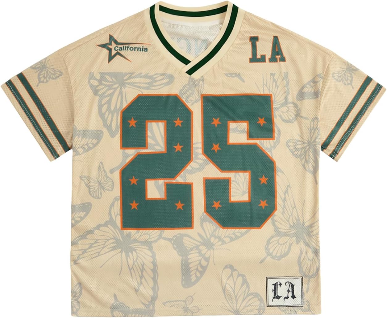 SOLY HUX Men's Summer Jersey Shirts Short Sleeve V Neck Graphic Tees Sports Baggy T-Shirt Tops - Image 10