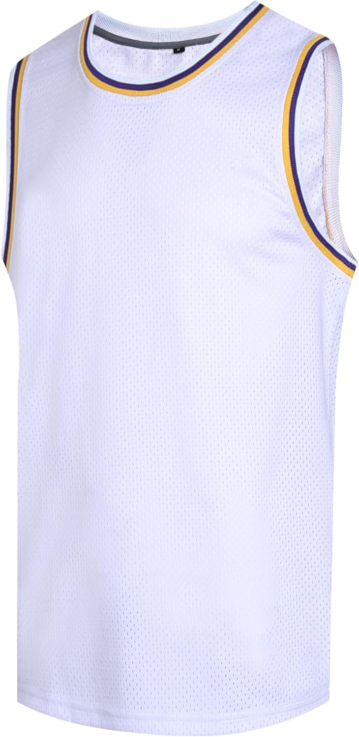 DEHANER Blank Mens Basketball Jersey Mesh Training Practice Athletic Sports Shirts Team Uniforms Fans Outfits Tops - Image 24