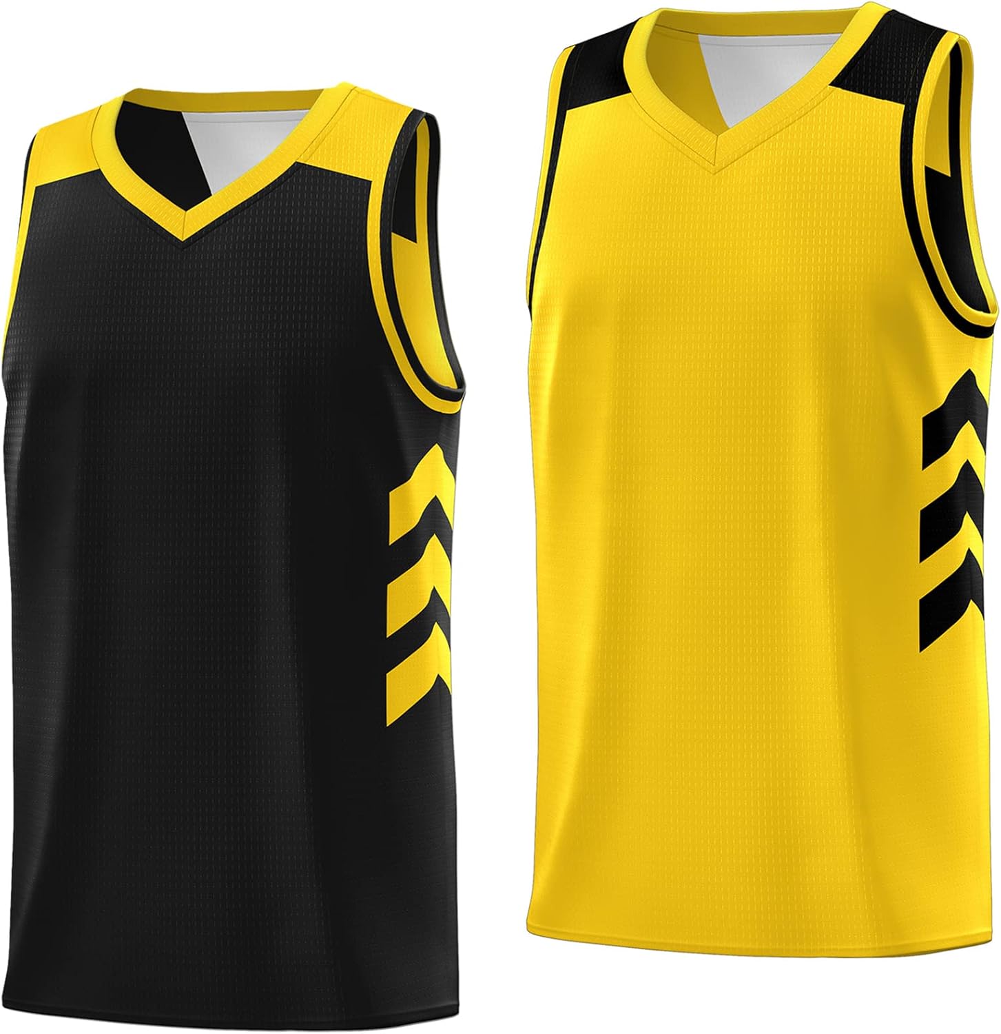 KXK Men's Blank Reversible Basketball Jersey Team Uniform Athletic Hip Hop Basketball Shirts S-4XL - Image 9