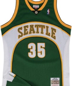 Mitchell & Ness Kevin Durant Seattle Supersonics NBA Throwback Jersey - Green (US, Alpha, Large, Regular, Regular)