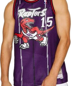 Vince Carter Toronto Raptors Road Jersey 1998-99 by MITCHELL & NESS