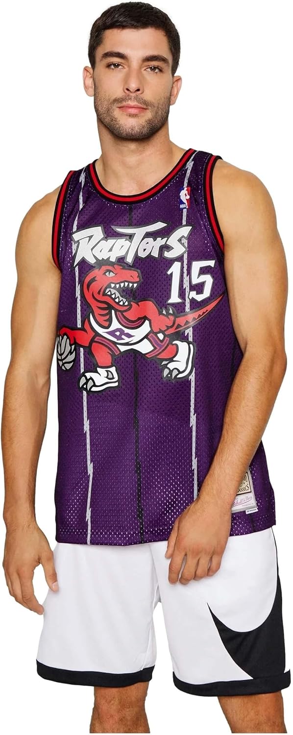 Vince Carter Toronto Raptors Road Jersey 1998-99 by MITCHELL & NESS