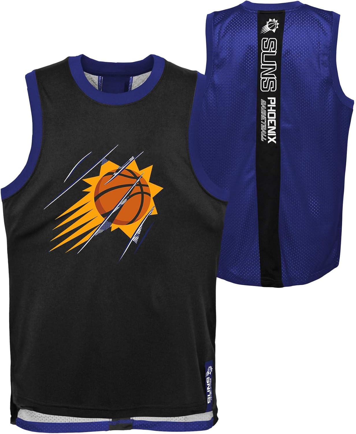 NBA Kids Youth 4-20 Primary Logo Alley-OOP Shooter Performance Jersey Tank - Image 8