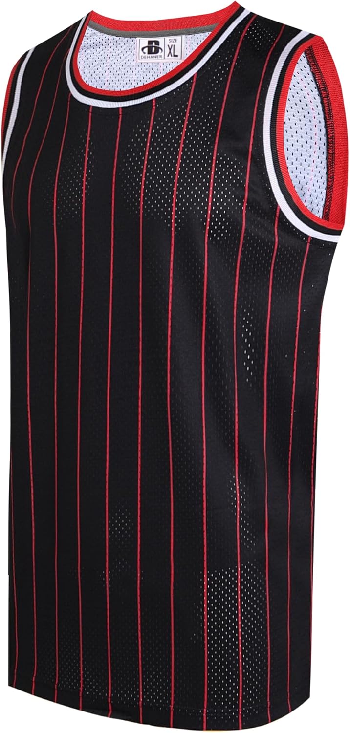 DEHANER Blank Mens Basketball Jersey Mesh Training Practice Athletic Sports Shirts Team Uniforms Fans Outfits Tops - Image 16