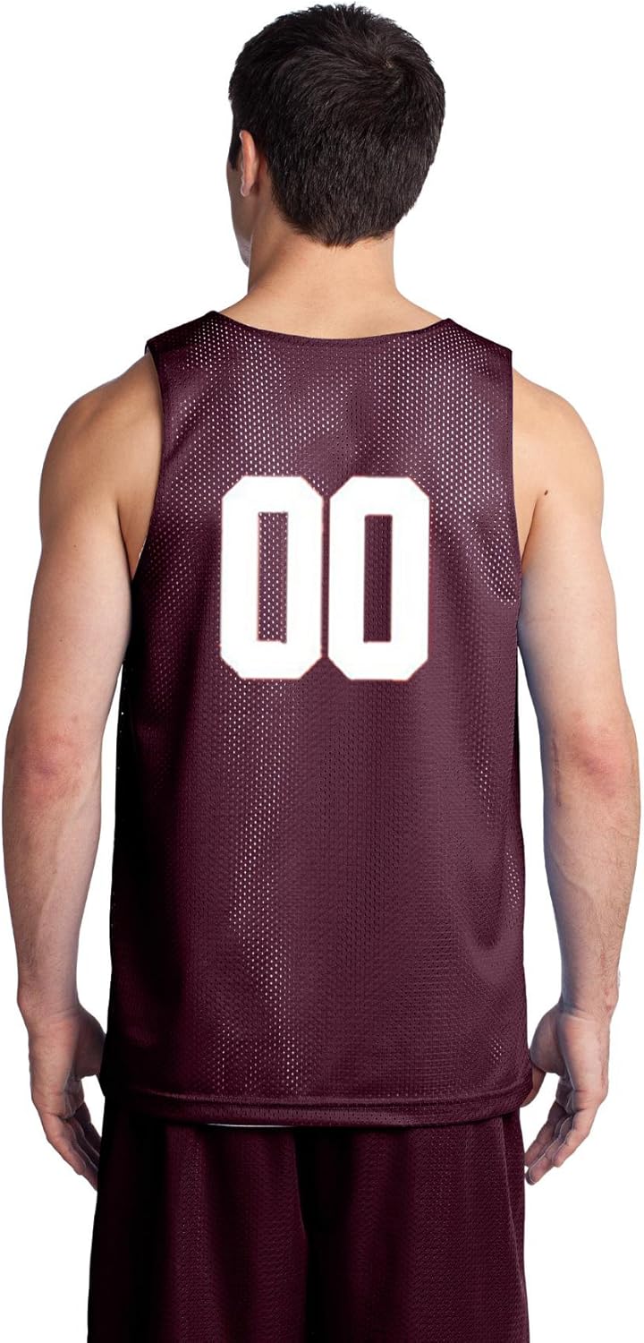 Custom Basketball Reversible Jersey - Numbers Only On Back of Both Sides - Image 9