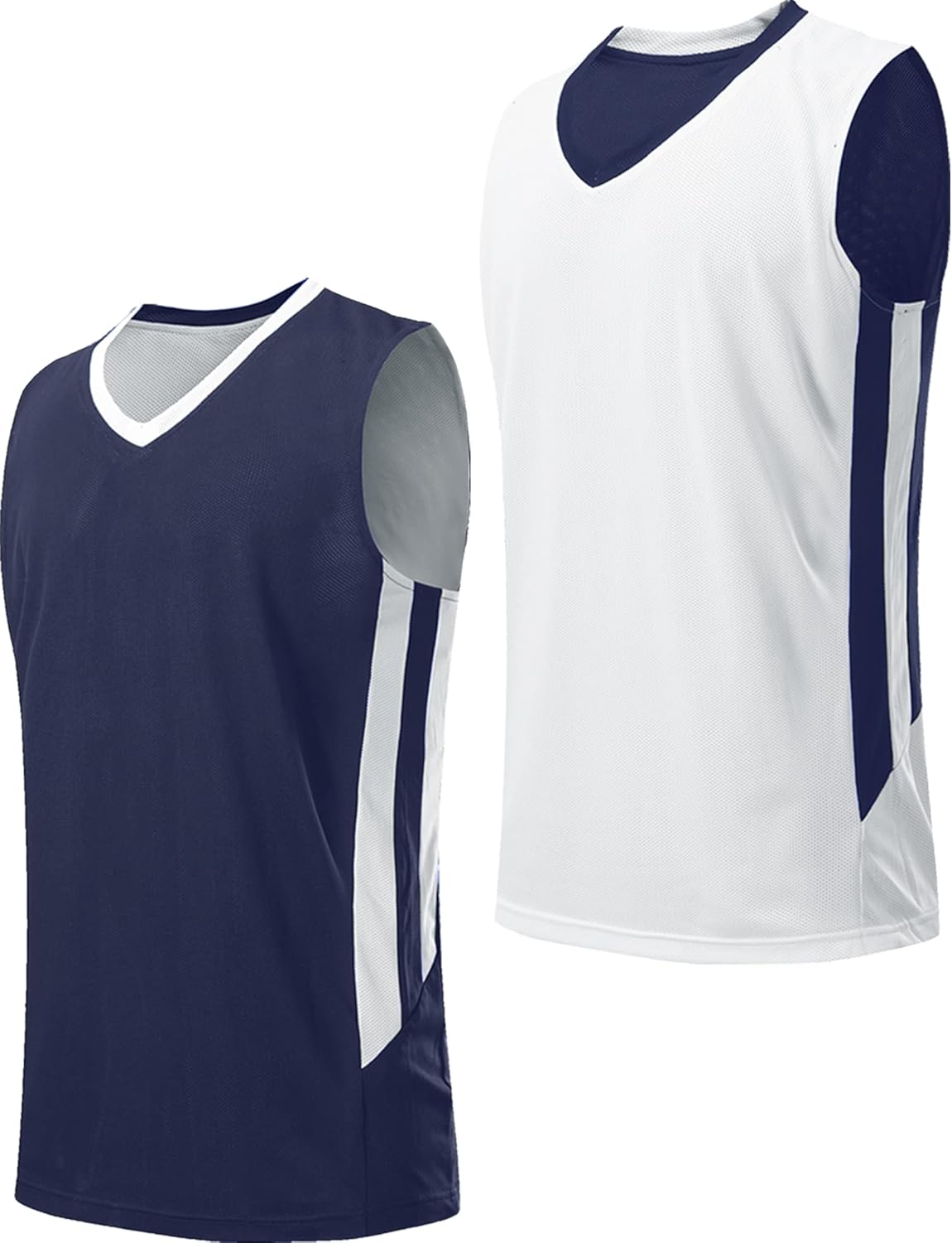 Youth Boys Reversible Mesh Performance Athletic Basketball Jerseys Blank Team Uniforms for Sports Scrimmage - Image 11