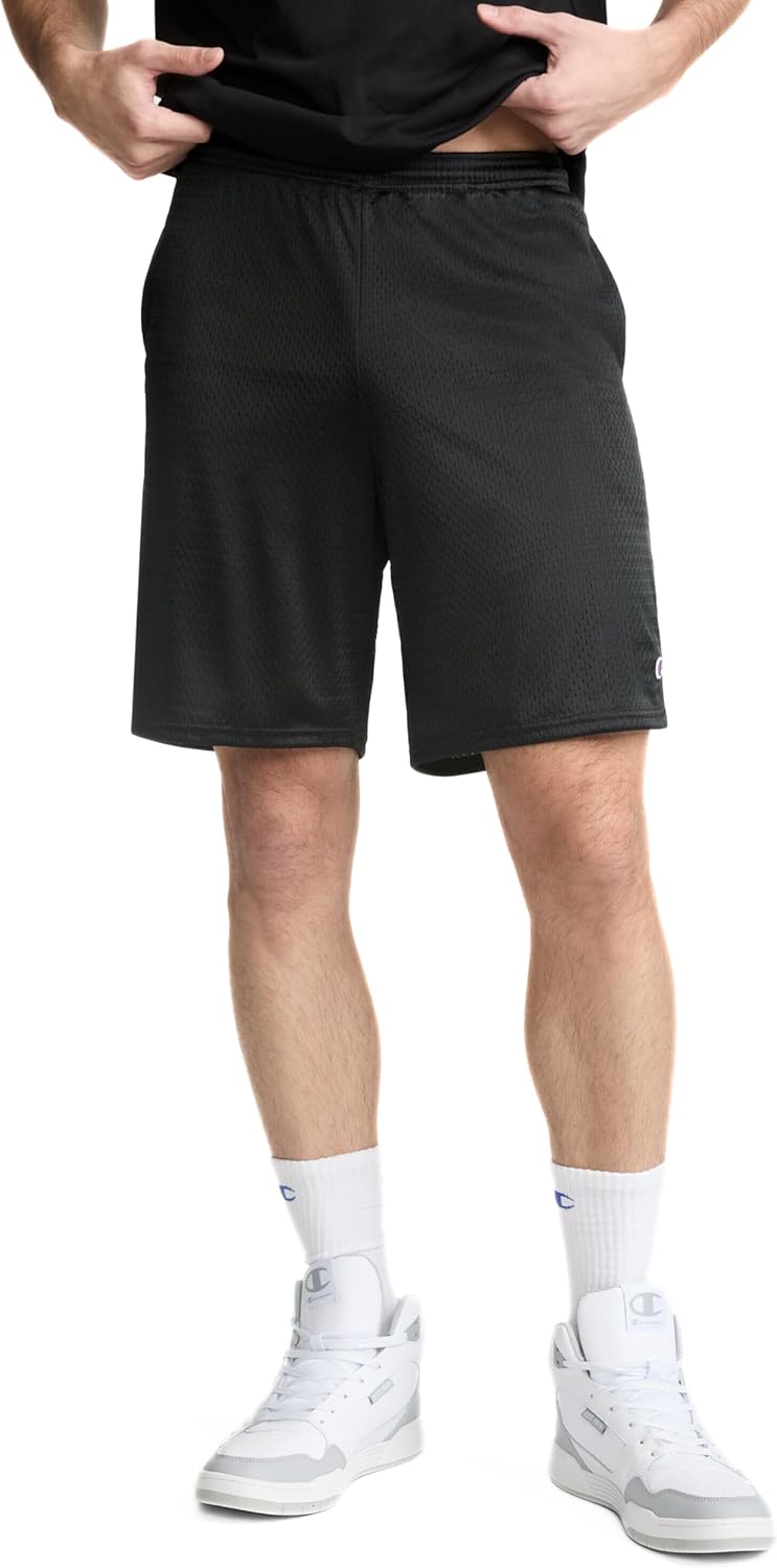 Champion Men's Shorts, Men's Mesh Gym Shorts, Lightweight Athletic Shorts (Reg. Or Big & Tall)