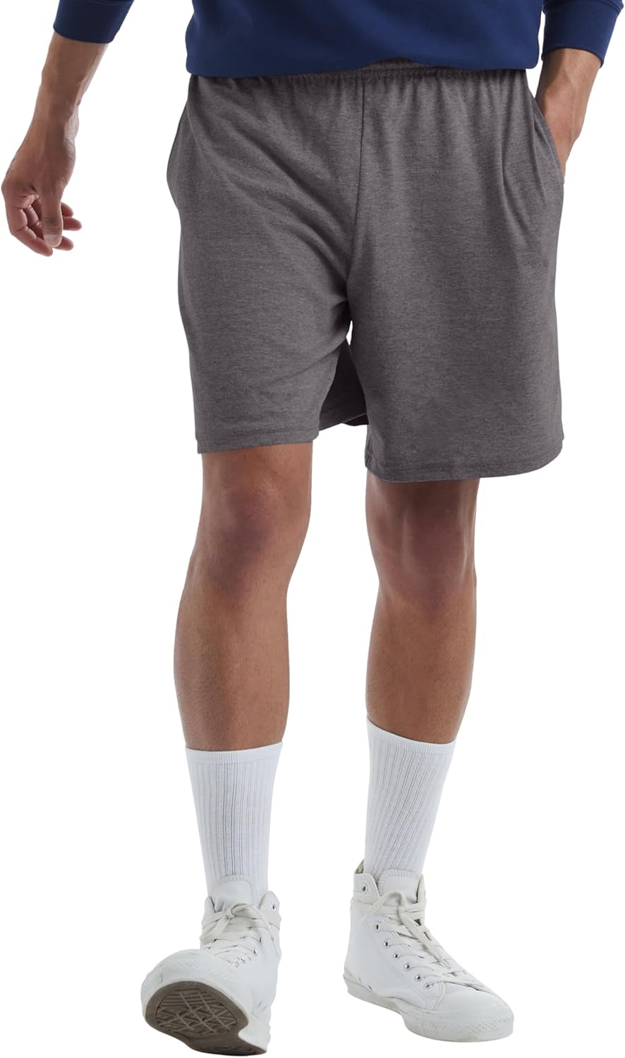 Hanes Men's Jersey Pocket Short - Image 7