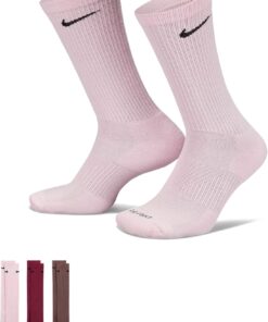 Nike Everyday Plus Cushioned Training Crew Socks (3 Pairs) Adult, Size L