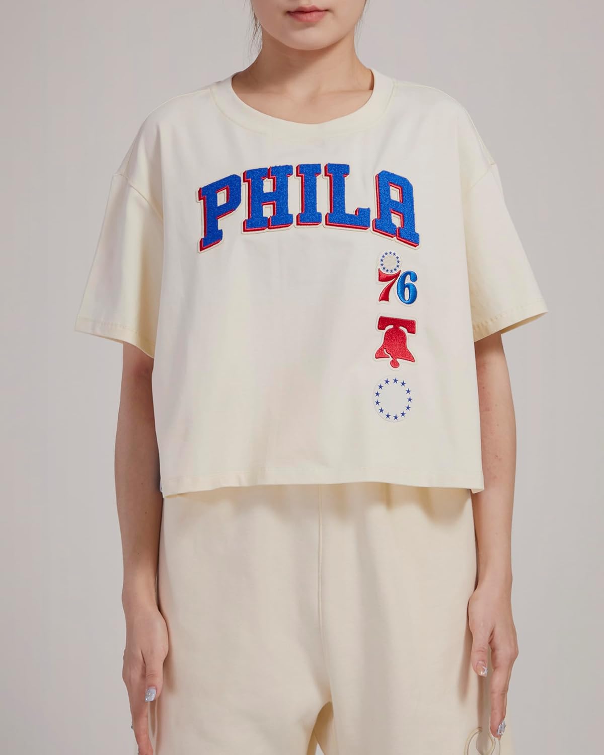 Womens NBA Retro Classics Cotton Short Sleeve Boxy Tee - Image 9