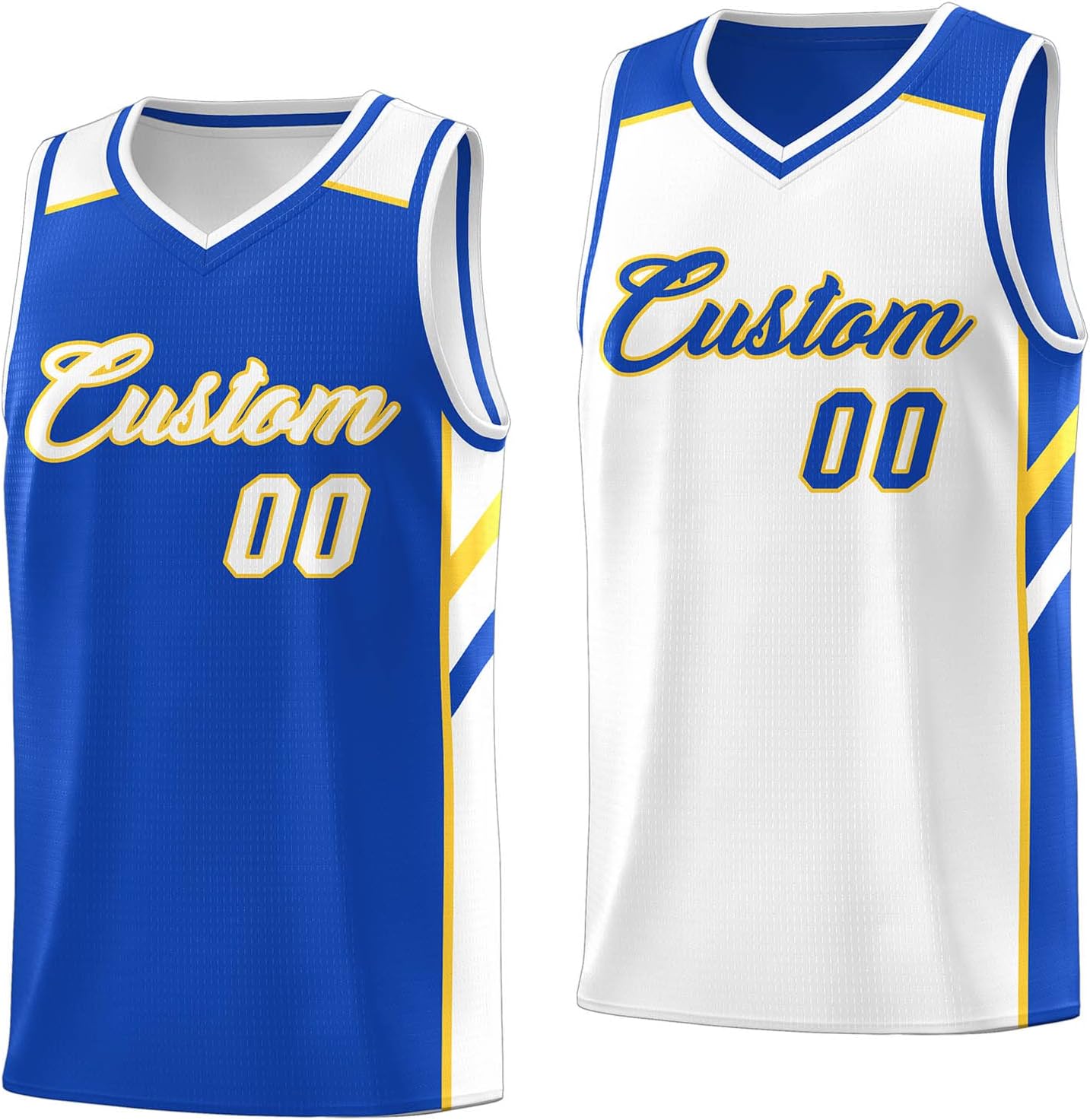 Custom Basketball Jersey - Reversible Sports Vest Add Any Team Name Number Personalized Jersey for Men/Youth - Image 17