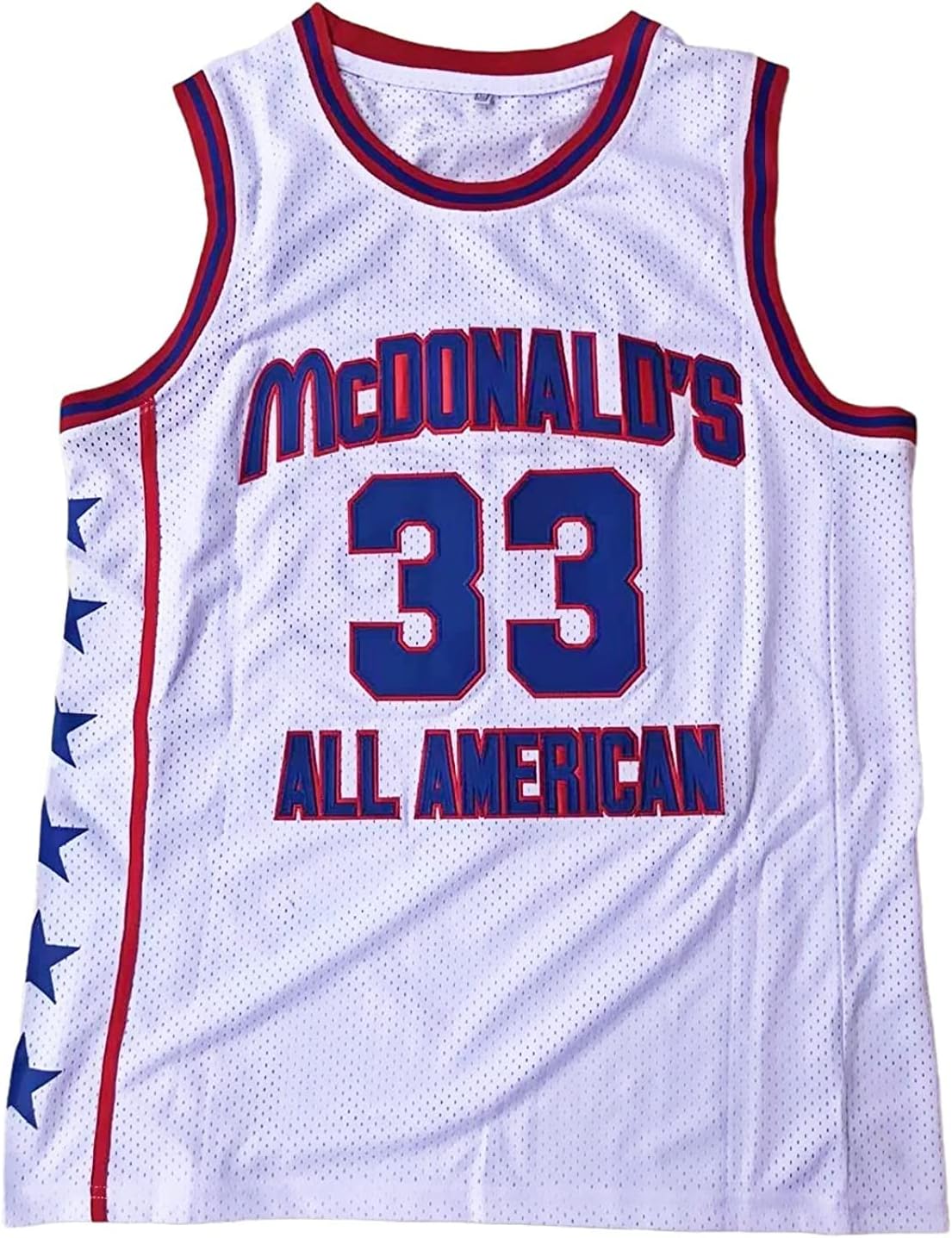 Mens #33 Legend Retro All American Basketball Jersey - Image 4