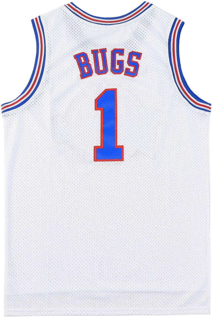 Youth Basketball Jersey Bugs #1 Moive Sport Jerseys Bunny Shirts for Kids - Image 2