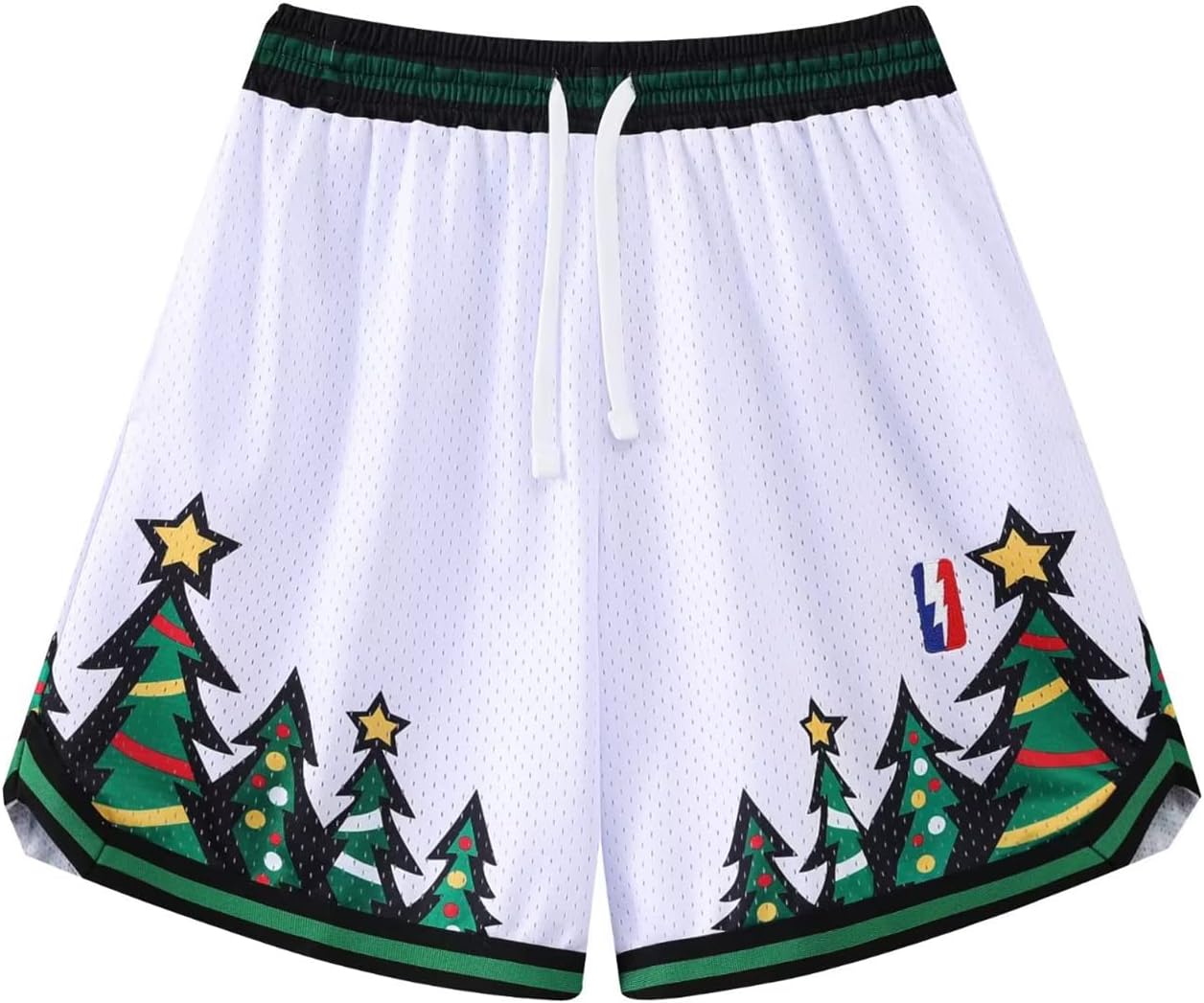 BOOMLEMON Men's Basketball Shorts Gym Training Workout Athletic Shorts Mesh Graphic Print Running Short Pants - Image 7