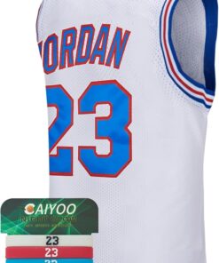 #23 Basketball Jersey for Men Movie Halloween Costume with Luminous Wristband