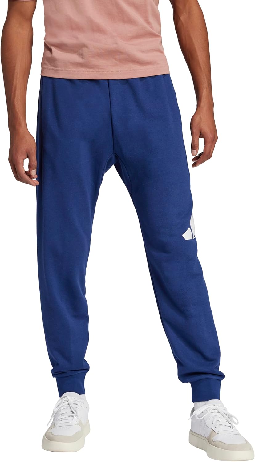 Adidas Men's Essentials Big Logo French Terry Pants - Image 5