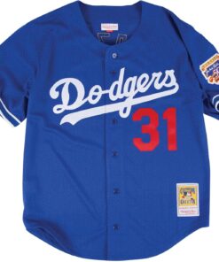 Mitchell & Ness MLB Los Angeles Dodgers Mike Piazza 1997 Authentic Button Front