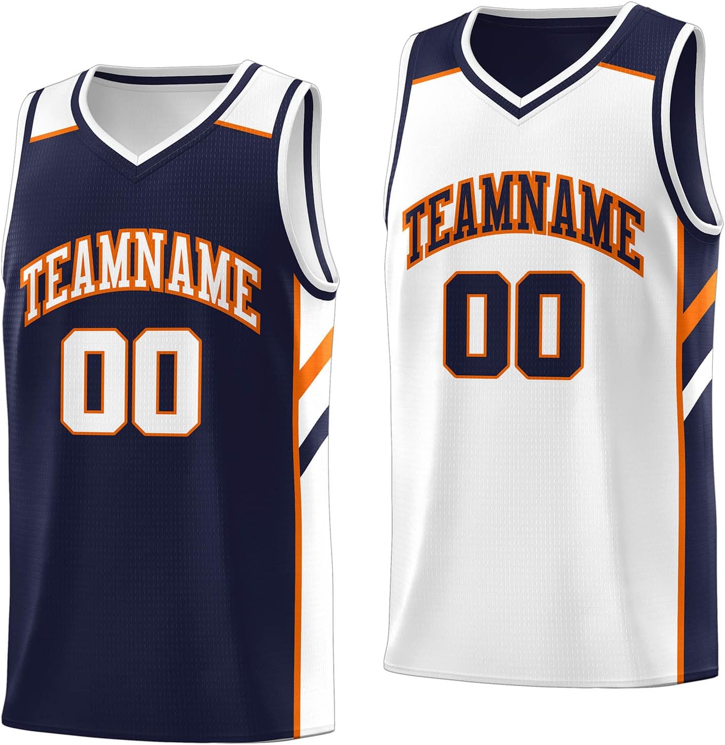 Custom Reversible Basketball Jersey - Personalize Team Uniform Design Your Own Name & Number for Men/Youth - Image 25