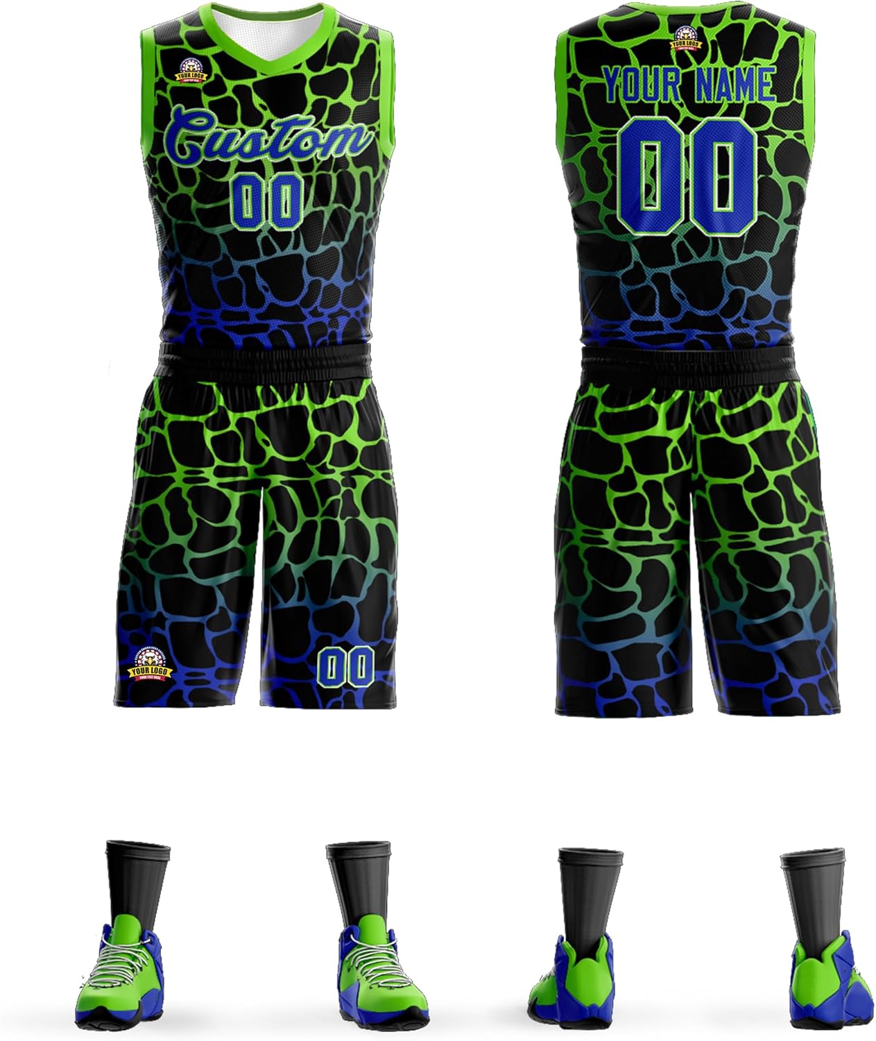 Custom Basketball Jersey Uniform for Men Women Youth Personalized Sportswear Printed Team Name Number Logo - Image 10