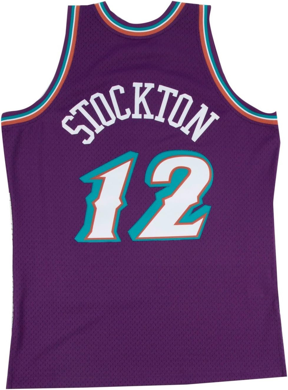 Outerstuff John Stockton Utah Jazz NBA Mitchell & Ness Youth Throwback Swingman Jersey - Image 2