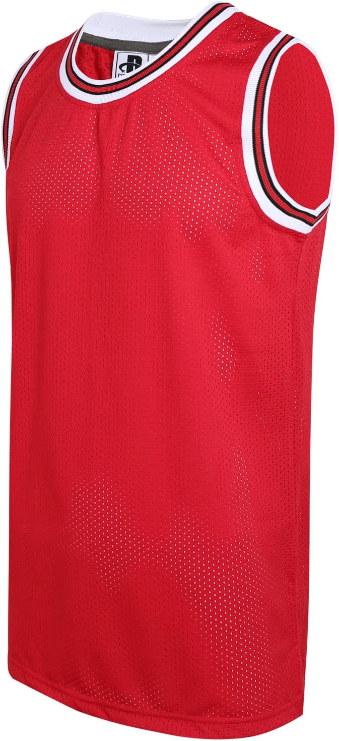 DEHANER Blank Mens Basketball Jersey Mesh Training Practice Athletic Sports Shirts Team Uniforms Fans Outfits Tops - Image 20