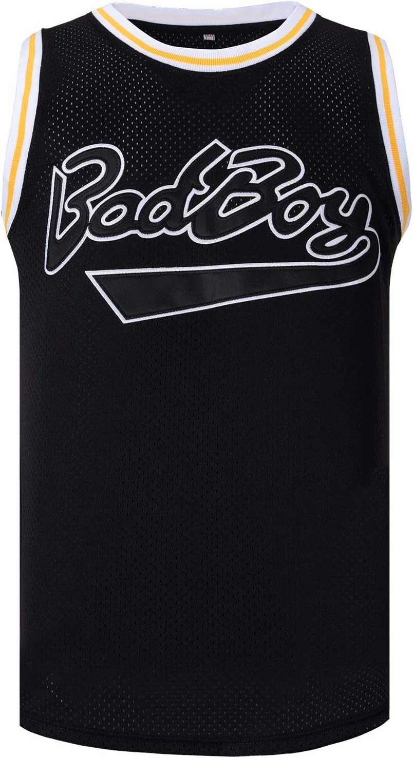 BOROLIN Mens Basketball Jersey #72 Smalls Badboy Shirts