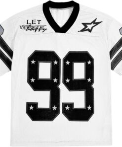 SOLY HUX Mens Jersey Y2k Baggy Shirts Graphic Tees Oversized V Neck Tshirts Summer Tops