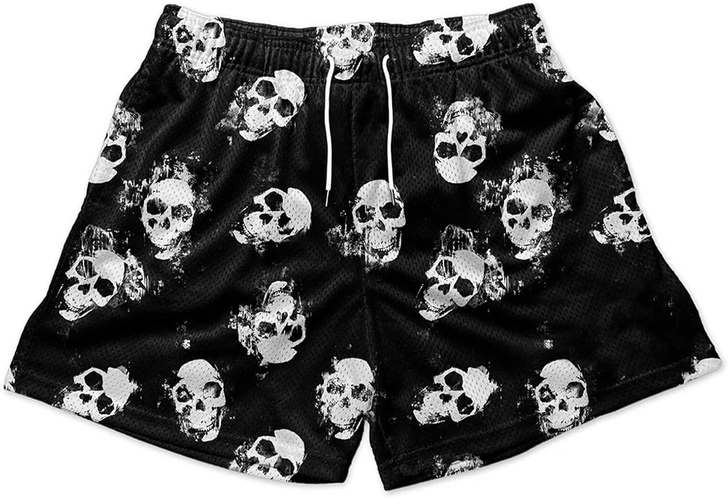 Men’s Mesh Basketball Shorts Camo Print Breathable Athletic Shorts Running Gym Outdoor Casual Wear - Image 21