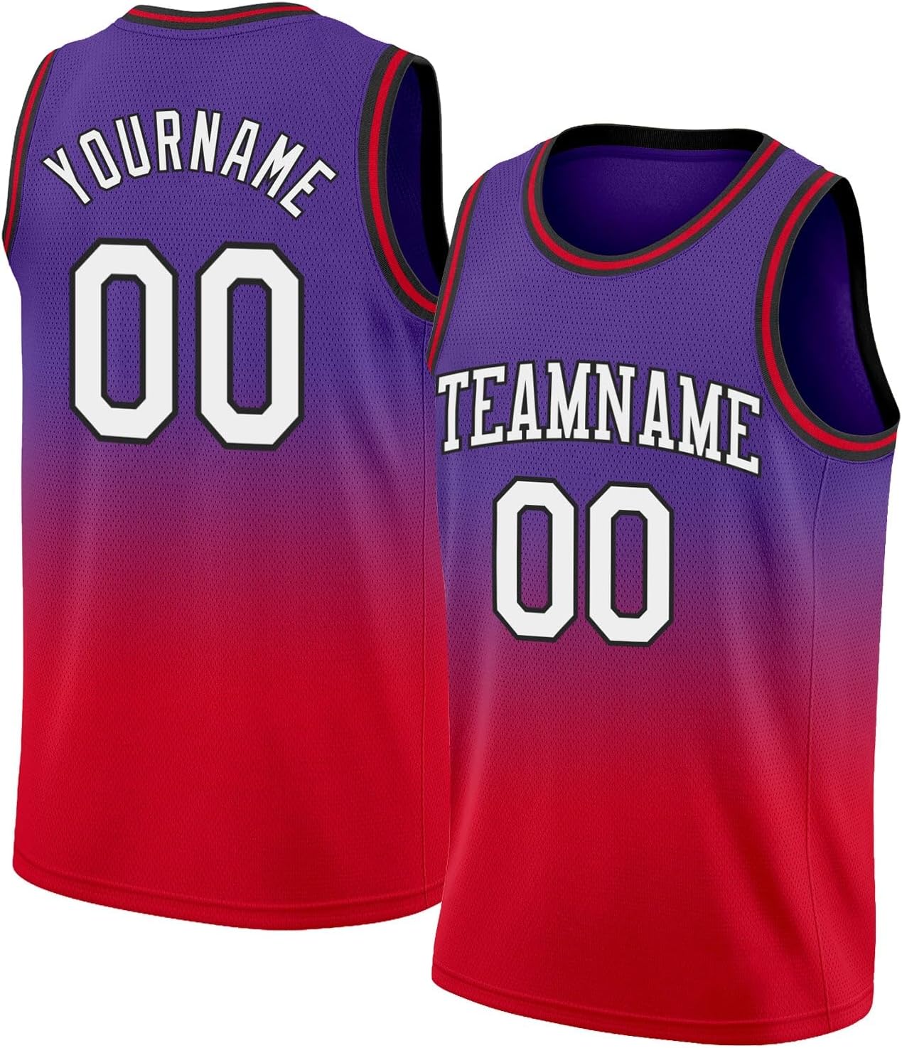Custom Name Team Name Number Navy White-Gold Authentic Fade Fashion Basketball Jersey, Personalized Basketball Jersey - Image 28
