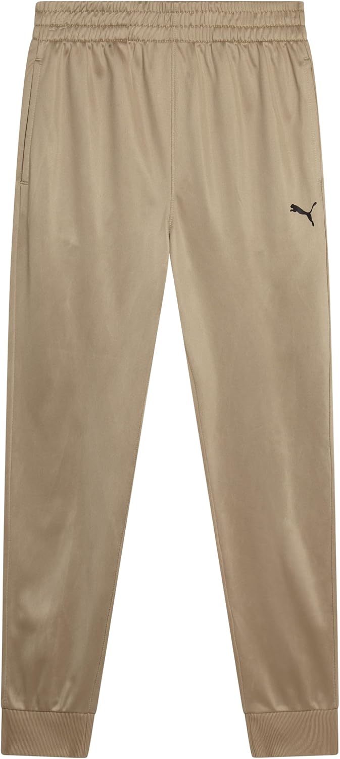 PUMA Active Boys Pants - Athletic Tricot Youth Kids Boys Jogger Sweatpants with Pockets and Elastic Waistband (Sizes: 8-20) - Image 9